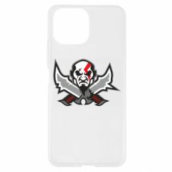 Чехол для Xiaomi Mi11 Lite God of war Kratos vector - PrintSalon