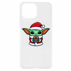 Чехол для Xiaomi Mi11 Lite Grogu Santa Claus - PrintSalon