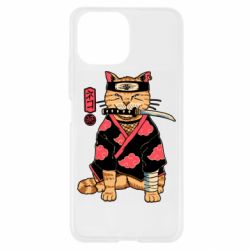 Чехол для Xiaomi Mi11 Lite Japanese Akatsuki cat - PrintSalon