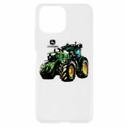 Чохол для Xiaomi Mi11 Lite John Deere Tractor and logo - PrintSalon