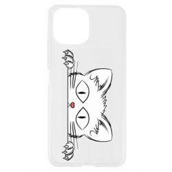 Чехол для Xiaomi Mi11 Lite Котейка - PrintSalon