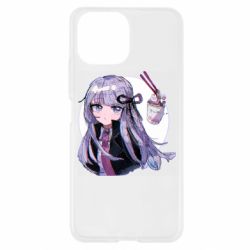 Чехол для Xiaomi Mi11 Lite Kyoko Kirigiri glitch art - PrintSalon