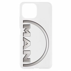 Чехол для Xiaomi Mi11 Lite Man metallic logo - PrintSalon