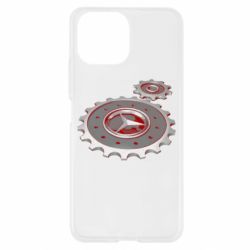 Чехол для Xiaomi Mi11 Lite Mercedes logo механизм - PrintSalon