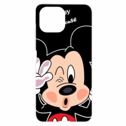 Чехол для Xiaomi Mi11 Lite Mickey Kiss - PrintSalon