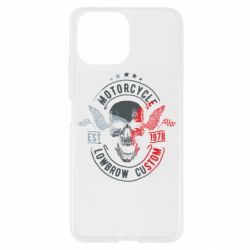 Чехол для Xiaomi Mi11 Lite Moto skull - PrintSalon