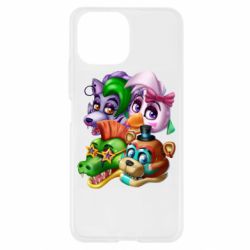 Чехол для Xiaomi Mi11 Lite Персонажи FNAF - PrintSalon