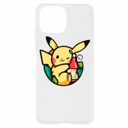 Чехол для Xiaomi Mi11 Lite Pikachu with ketchup - PrintSalon