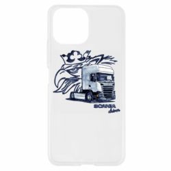 Чехол для Xiaomi Mi11 Lite Scania watercolor art - PrintSalon