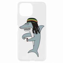 Чехол для Xiaomi Mi11 Lite Shark Rastaman - PrintSalon