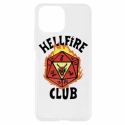 Чехол для Xiaomi Mi11 Lite Stranger Things: Hellfire club - PrintSalon