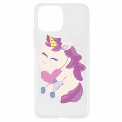 Чехол для Xiaomi Mi11 Lite Unicorn with love - PrintSalon
