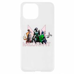 Чохол для Xiaomi Mi11 Lite Valorant characters