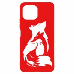 Чехол для Xiaomi Mi11 Lite Wolf And Fox - PrintSalon