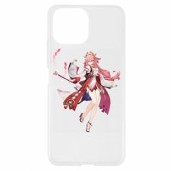 Чохол для Xiaomi Mi11 Lite Яэ Мико арт - PrintSalon