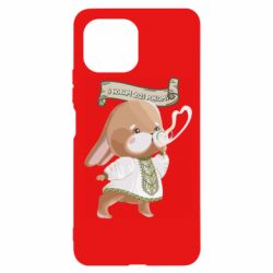 Чехол для Xiaomi Mi11 Lite Заяц украинец! С Новым Годом 2023 - PrintSalon