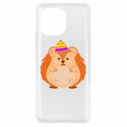 Чехол для Xiaomi Mi11 Little hedgehog in a hat - PrintSalon