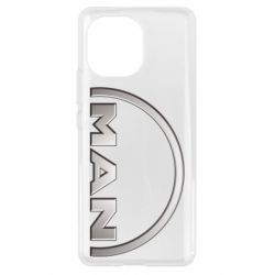 Чехол для Xiaomi Mi11 Man metallic logo - PrintSalon