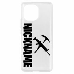 Чехол для Xiaomi Mi11 Nickname fortnite weapons - PrintSalon