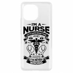 Чехол для Xiaomi Mi11 Nurse I'm Never Wrong - PrintSalon