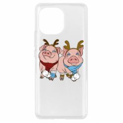 Чехол для Xiaomi Mi11 Pigs - PrintSalon