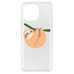 Чехол для Xiaomi Mi11 Sloth on a branch - PrintSalon