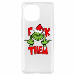 Чехол для Xiaomi Mi11 The grinch f*ck them - PrintSalon