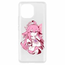 Чехол для Xiaomi Mi11 Yae Miko portrait - PrintSalon