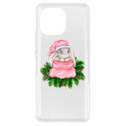 Чехол для Xiaomi Mi11 Заяц Новогодний - PrintSalon