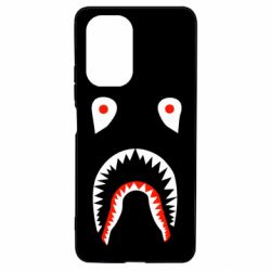Чехол для Xiaomi Poco F3/K40 Bape shark logo - PrintSalon