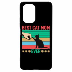 Чехол для Xiaomi Poco F3/K40 Best cat mom ever - PrintSalon