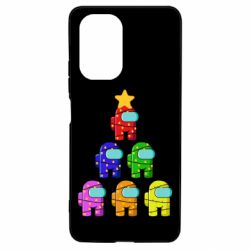 Чохол для Xiaomi Poco F3/K40 Christmas Tree Among Us - PrintSalon