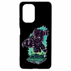 Чехол для Xiaomi Poco F3/K40 Cute Black panther - PrintSalon