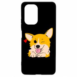 Чехол для Xiaomi Poco F3/K40 Cute Corgi Puppy