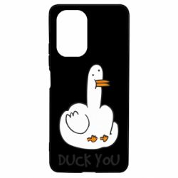 Чехол для Xiaomi Poco F3/K40 Duck you