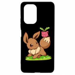 Чохол для Xiaomi Poco F3/K40 Eevee with Hoppip - PrintSalon