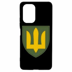 Чохол для Xiaomi Poco F3/K40 Емблема сухопутних військ України ЗСУ - PrintSalon