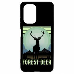Чехол для Xiaomi Poco F3/K40 Forest deer - PrintSalon
