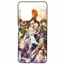 Чехол для Xiaomi Poco F3/K40 Genshin Impact Characters - PrintSalon
