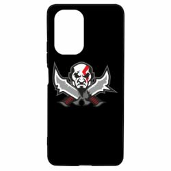 Чехол для Xiaomi Poco F3/K40 God of war Kratos vector - PrintSalon