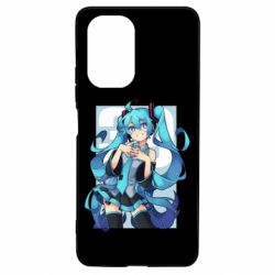 Чехол для Xiaomi Poco F3/K40 Hatsune Miku art - PrintSalon