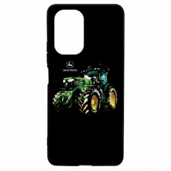 Чохол для Xiaomi Poco F3/K40 John Deere Tractor and logo - PrintSalon