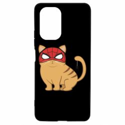 Чехол для Xiaomi Poco F3/K40 Кот паук - PrintSalon