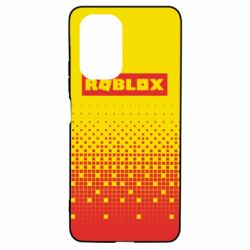 Чехол для Xiaomi Poco F3/K40 Logo and squares - PrintSalon