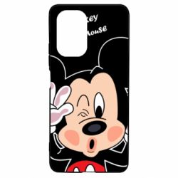 Чехол для Xiaomi Poco F3/K40 Mickey Kiss - PrintSalon