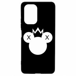Чехол для Xiaomi Poco F3/K40 Mickey with a crown - PrintSalon
