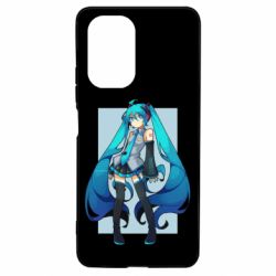 Чехол для Xiaomi Poco F3/K40 Miku art - PrintSalon
