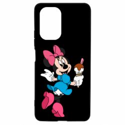 Чохол для Xiaomi Poco F3/K40 Minnie Mouse and Ice Cream - PrintSalon