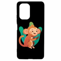 Чехол для Xiaomi Poco F3/K40 Monkey. Fuck You