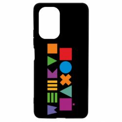 Чехол для Xiaomi Poco F3/K40 Нецензурные фигуры - PrintSalon